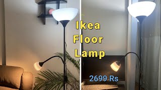 Ikea Plastic Floor UplighterReading Lamp  Ikea floor Lamp  Floor Lamp  floor lamp unboxing [upl. by Ariahs]