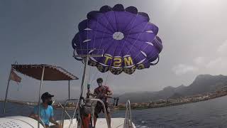 Paracending parasailing tenerife costa adeje 2020 [upl. by Ycnay]