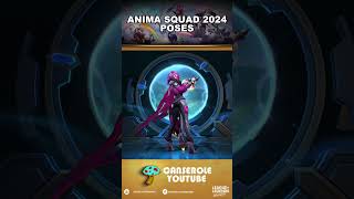 Anima Squad 2024 Poses  Wild Rift [upl. by Segalman]