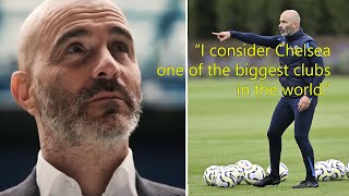 Beautiful and Inspiring Enzo Maresca Talk and First Chelsea Training [upl. by Bobby]