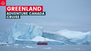 Adventure Canada Cruise to GREENLAND The biggest icebergs weve ever seen [upl. by Oram200]