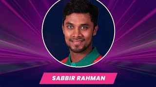 Sabbir Rahman Dhaka capitals BPL 2025 💯❤️‍🔥 [upl. by Trinidad]