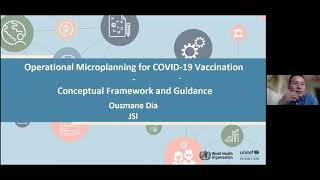 Operational Microplanning for COVID19 Vaccination  October 202021 [upl. by Larry]