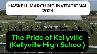 The Pride of Kellyville Kellyville High School Haskell Marching Invitational 2024 [upl. by Placidia173]