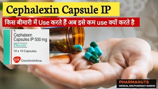 Cephalexin 500mg capsules  Cephalexin capsules ip 500mg hindi uses side effects dose  Medicine [upl. by Adrianna]