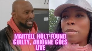 MARTELL HOLT FOUND GUILTY ARIONNE CURRY CALLS MELODY OUT OF HER NAME WHATS HAPPENING [upl. by Mccall]