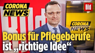 Bonus für alle die in der CoronaKrise Großartiges leisten  Jens Spahn [upl. by Kaspar]