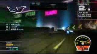 RIDGE RACER 7 Online Battle with Astrix BGM [upl. by Tertias]