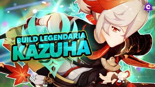 🍁La Ultima BUILD LEGENDARIA de KAZUHA Actualizada a NATLAN [upl. by Imoin698]