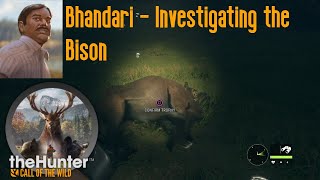 Bhandari  Investigating the Bison The Hunter Call of the Wild [upl. by Attirb]