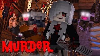 Minecraft MURDER BUT IM ALREADY DEAD Minecraft Minigame [upl. by Otipaga]