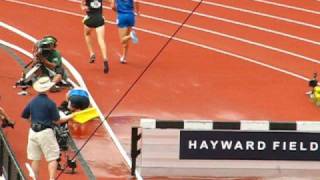 Steeplechase Fall at Olympic Trials [upl. by Egamlat]