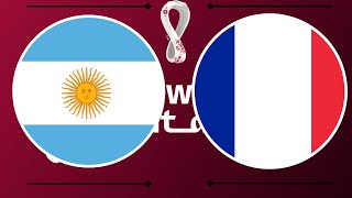 🔴LIVE Argentinien vs Frankreich  WM 2022 Finale Watchparty [upl. by Fagan]