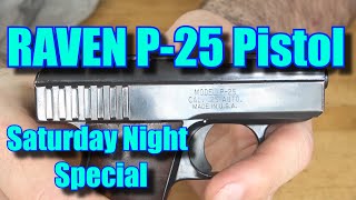 Disassembly Cleaning amp Reassembly of a Raven P25 Pistol [upl. by Fishman]