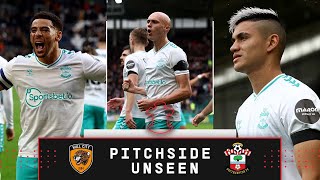 PITCHSIDE UNSEEN Hull City 12 Southampton  Championship [upl. by Marthena]