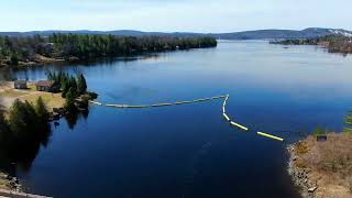 RENFREW COUNTY AERIAL VIDEOS  Madawaska River and Lake Calabogie [upl. by Oxford]