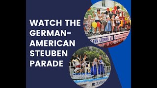 2022 GermanAmerican Steuben Parade Livestream [upl. by Akitnahs]