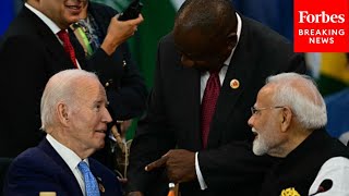 President Joe Biden Global Leaders Participate In First Working Session At G20 Summit In Brazil [upl. by Vivien]