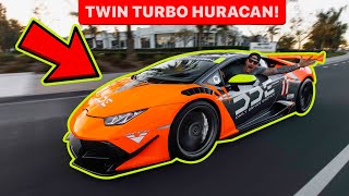 TWIN TURBO LAMBORGHINI HURACAN COMING BACK TO DDE … [upl. by Notyard]