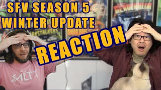 Full Street Fighter V Winter Update and REACTION [upl. by Dichy]