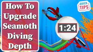 Subnautica  How To Upgrade Seamoth Diving Depth  A Guide To Diving Deeper in Subnautica [upl. by Miahc]