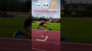 One step hurdles Jump😱☠️💀 funk subscribe jump viralvideo shorts tranding youtubeshorts fans [upl. by Gross711]