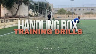 Handling Box  The Training Drills 2425  Goalkeeper Training [upl. by Amsirp]