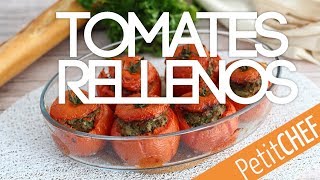 Tomates rellenos de carne y arroz  Petitchef [upl. by Blackstock]