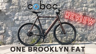 Coboc ONE Brooklyn Fat im Test  Was kann das stylishe EBike [upl. by Ancalin]