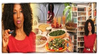 73 Years Young Annette Larkins on Wheatgrass and Sunflower Greens [upl. by Haase]