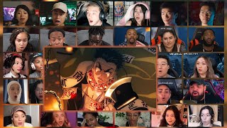 Full Episode Demon Slayer Season 4 Episode 8 Reaction Mashup  鬼滅の刃 [upl. by Bridie]