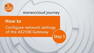 Step 5  moneocloud journey How to configure network settings of your Gateway [upl. by Eenwahs54]