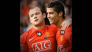 Rooney vs ronaldo🗿 football shorts edits [upl. by Leugar955]