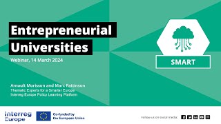 Entrepreneurial universities Spinoffs and technology transfer [upl. by Aicylla]