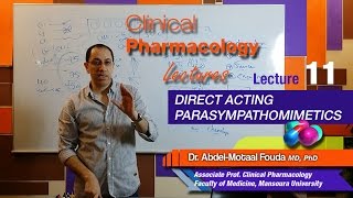 Autonomic Pharmacology Ar  Lec 11  Direct parasympathomimetics [upl. by Clyte664]