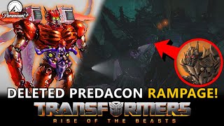 Transformers Rise Of The Beasts2023 Cut Predacon Rampage Revealed amp Dinobot Easter Egg Explained [upl. by Landri829]