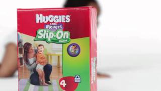 Huggies SlipOn Diapers  The Pogo Stick [upl. by Yort]