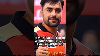 Rashid Khan  story of cricketer 🔥 shorts cricket story [upl. by Aramoj]