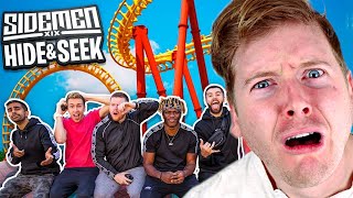 SIDEMEN HIDE amp SEEK IN A THEME PARK REACTION [upl. by Weismann]