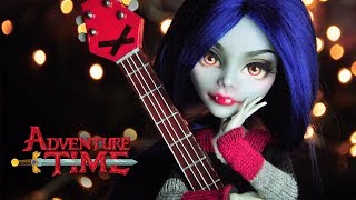 Marceline Adventure Time  Custom MH Doll Repaint  Mozekyto 4 [upl. by Licna853]