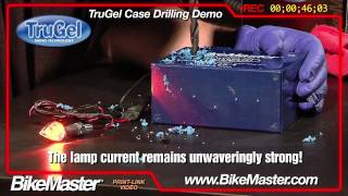 BIKEMASTER TruGel Case Drilling Demo [upl. by Yleek]