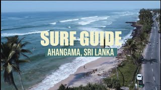 Surf Guide where to surf in Ahangama Sri Lanka [upl. by Enahpad]