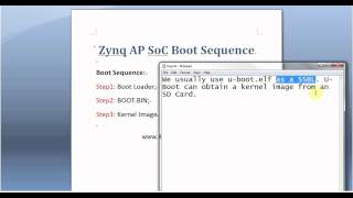 Zynq AP SoC Boot Sequence [upl. by Harlie633]