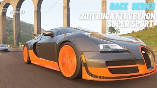 Forza Horizon 4 RACE Series  2011 Bugatti Veyron Super Sport vs GOLIATH [upl. by Joeann765]