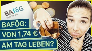 Eine Woche von BAföG leben Reicht das Geld und welche Schwierigkeiten gibt es [upl. by Liscomb]