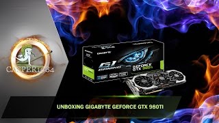 Unboxing Gigabyte GeForce GTX 980Ti Gaming G1 60 GB [upl. by Bertold993]