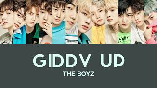 HANROMENG THE BOYZ 더보이즈  Giddy Up Color Coded Lyrics [upl. by Lopez]