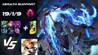 SUPPORT Xerath vs Lux  EU Master Patch 1410 [upl. by Eylhsa312]