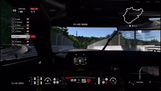 Jann Mardenborough Crash at The Nurburgring in Gran Turismo 7 [upl. by Tijnar]