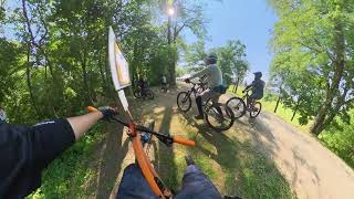 Farside bikepark  Skills area to Blue tumpline [upl. by Notnert950]